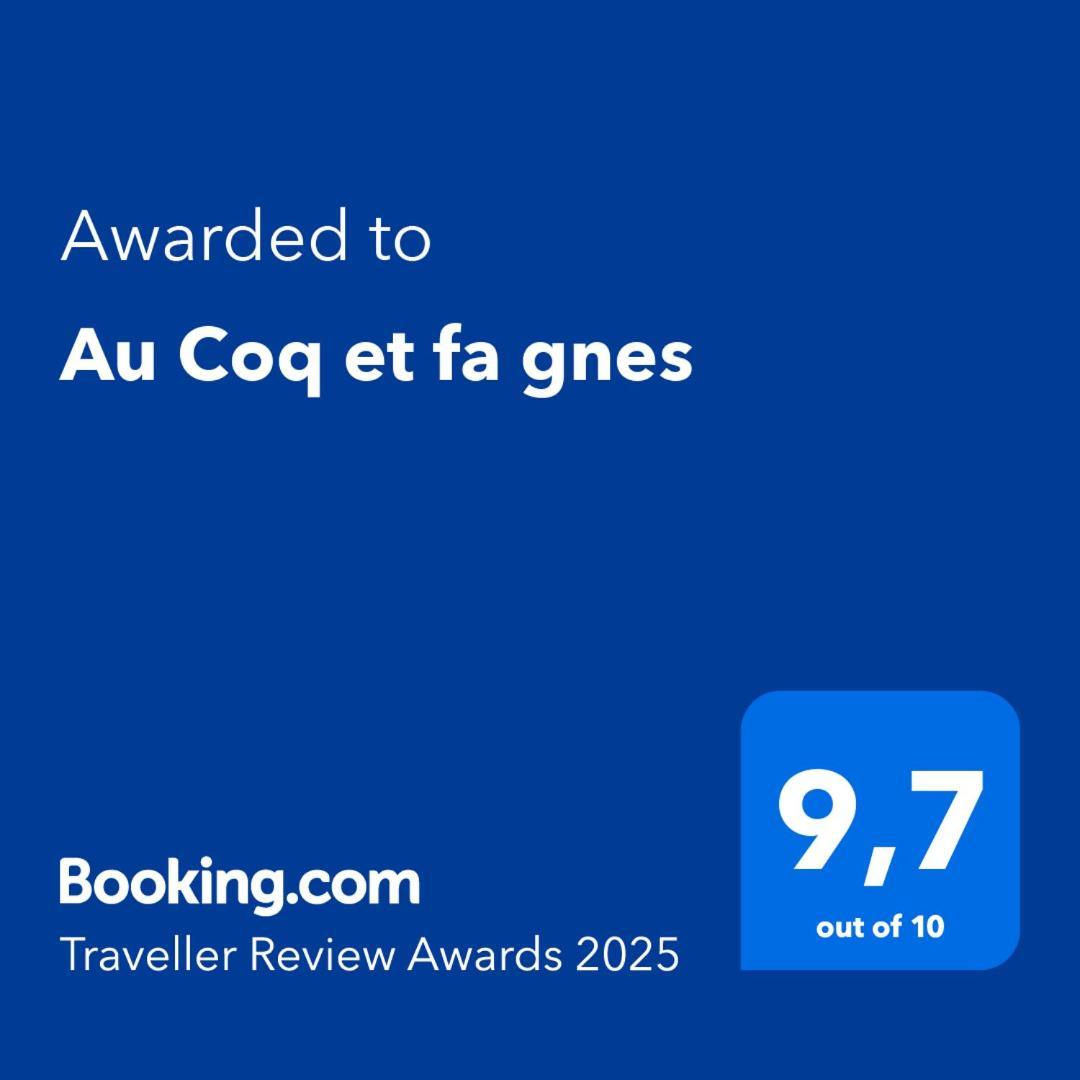 Chalet Au Coq Et Fa Gnes